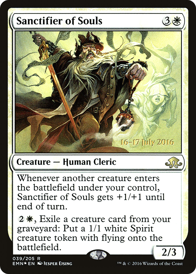 Sanctifier of Souls (PRE-39S) [Eldritch Moon Promos] Foil MTG Single Wizards of the Coast