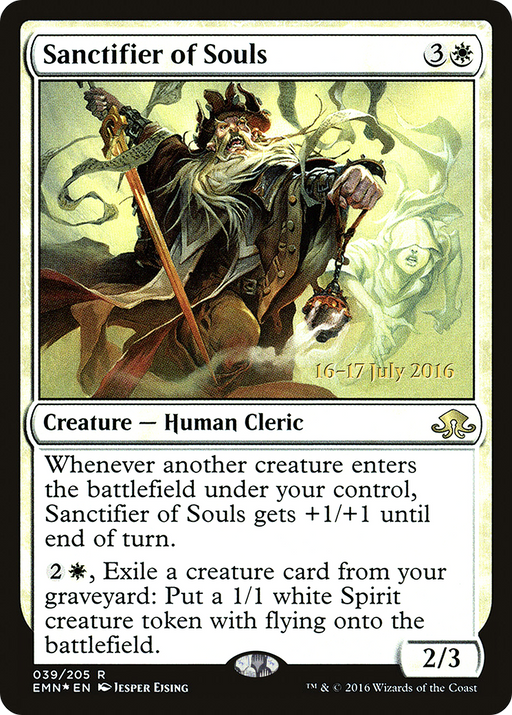 Sanctifier of Souls (PRE-39S) [Eldritch Moon Promos] Foil MTG Single Wizards of the Coast