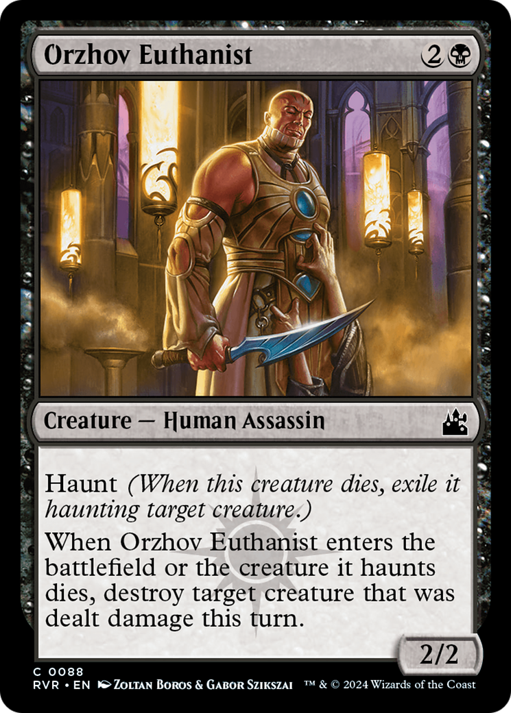 Orzhov Euthanist (RVR-088) [Ravnica Remastered] MTG Single Wizards of the Coast