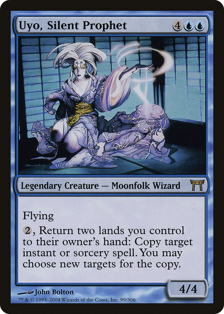 Uyo, Silent Prophet (CHK-099) [Champions of Kamigawa] MTG Single Wizards of the Coast