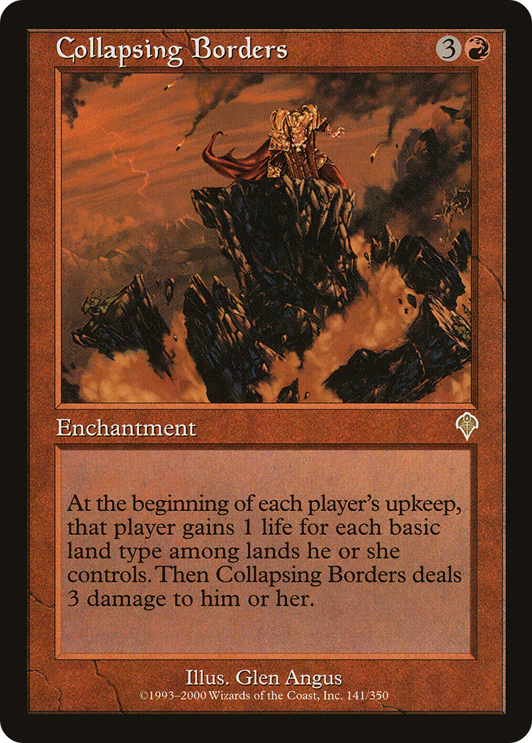Collapsing Borders (INV-141) [Invasion] MTG Single Wizards of the Coast