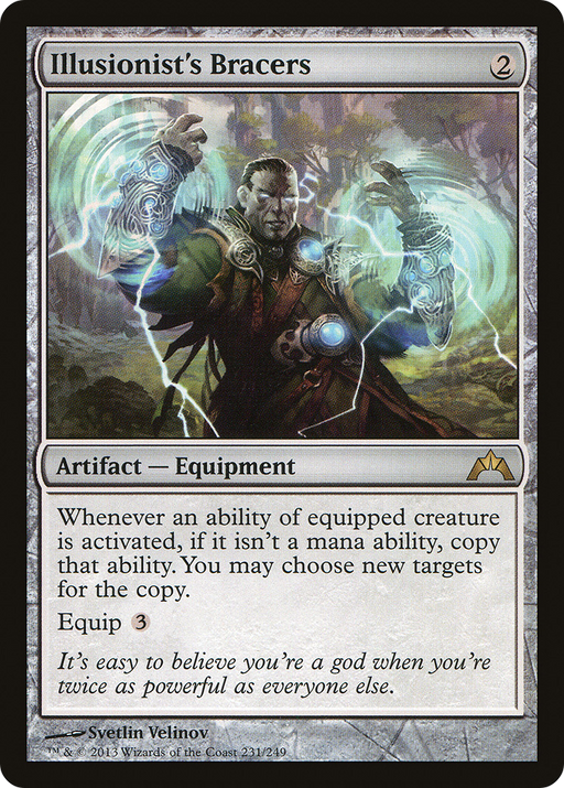 Illusionist's Bracers (GTC-231) [Gatecrash] Foil MTG Single Wizards of the Coast