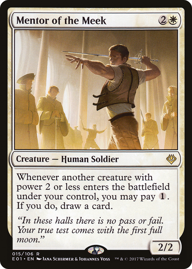 Mentor of the Meek (AC2-015) [Misc] Archenemy: Nicol Bolas MTG Single Wizards of the Coast