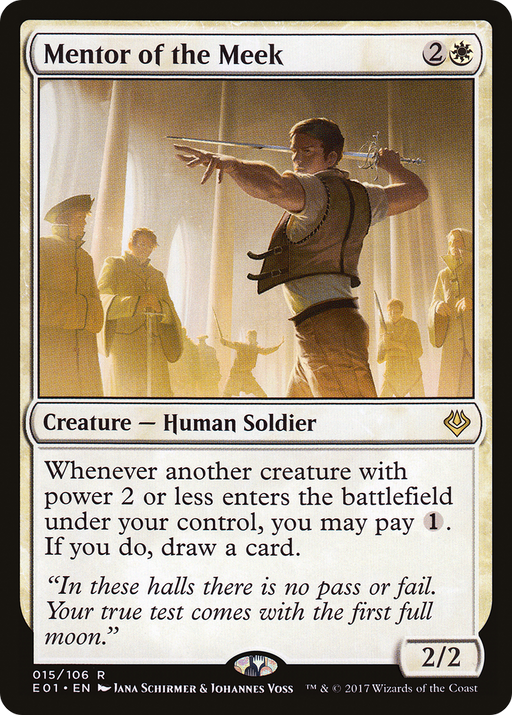 Mentor of the Meek (AC2-015) [Misc] Archenemy: Nicol Bolas MTG Single Wizards of the Coast