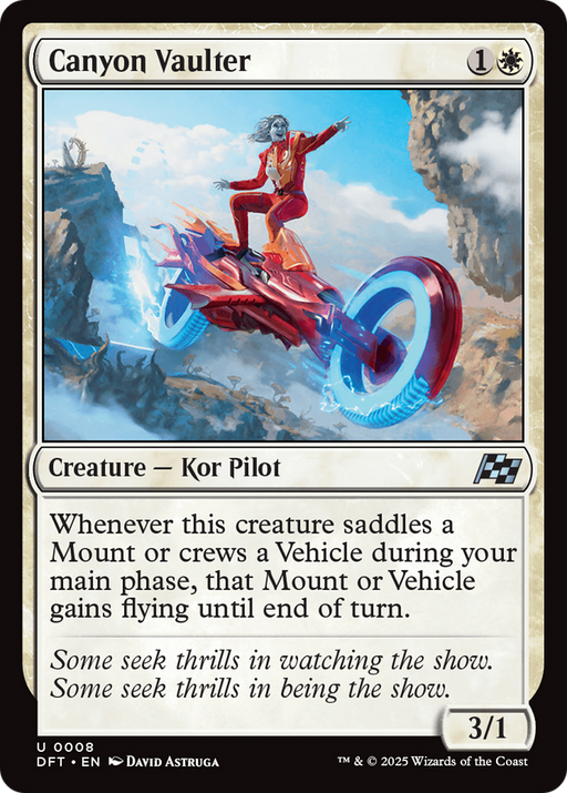 Canyon Vaulter (DFT-008) [Aetherdrift] MTG Single Wizards of the Coast