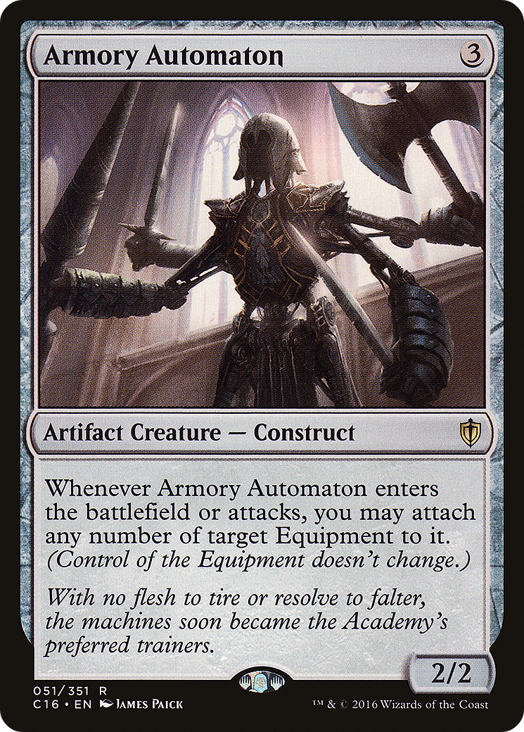Armory Automaton (C16-051) [Commander 2016] MTG Single Wizards of the Coast