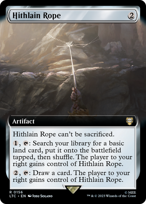 Hithlain Rope (LTC-156) [Tales of Middle-earth Commander] (Extended Art) MTG Single Wizards of the Coast
