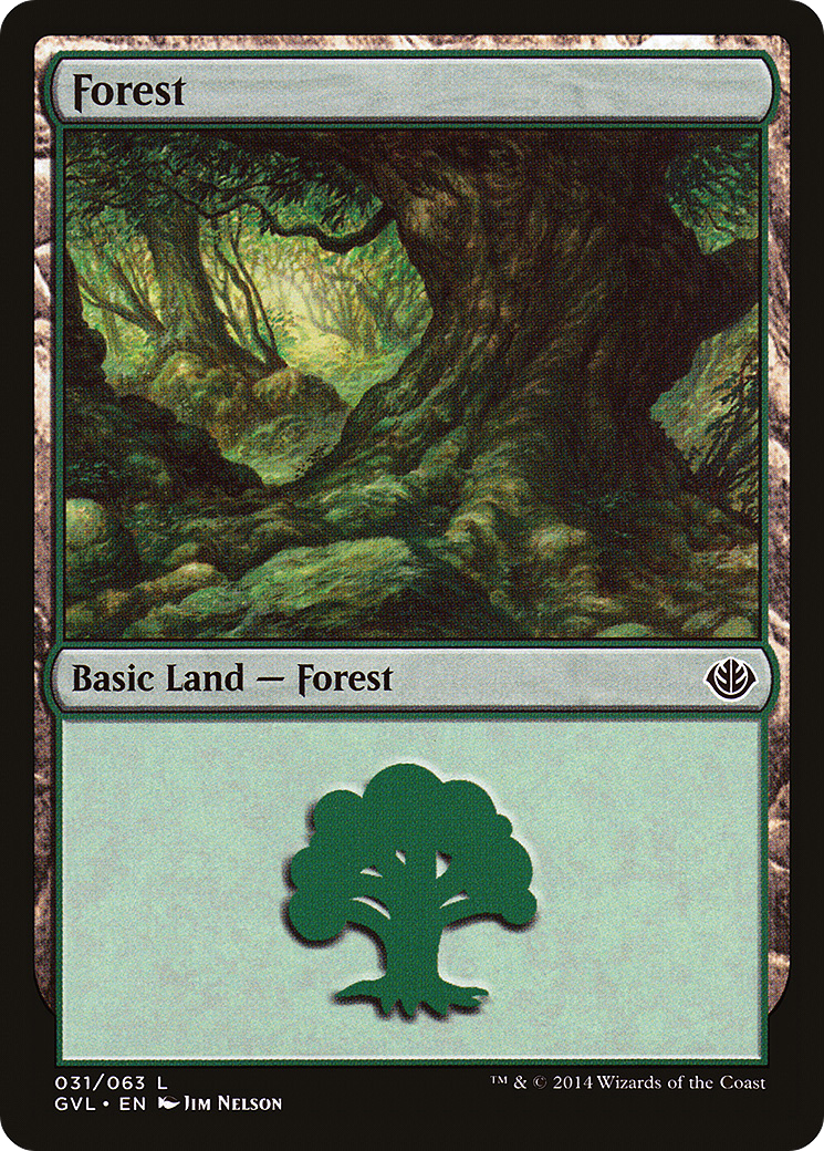Forest (DD3-031) [Misc] Duel Decks Anthology: Garruk vs. Liliana MTG Single Wizards of the Coast