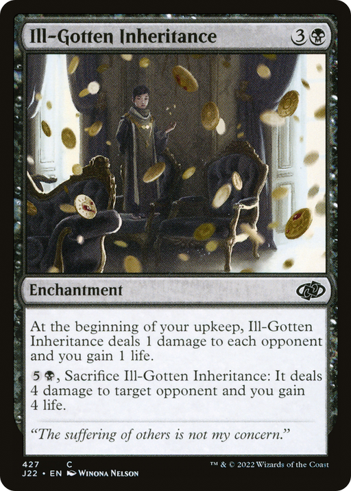 Ill-Gotten Inheritance (J22-427) [Jumpstart 2022] MTG Single Wizards of the Coast