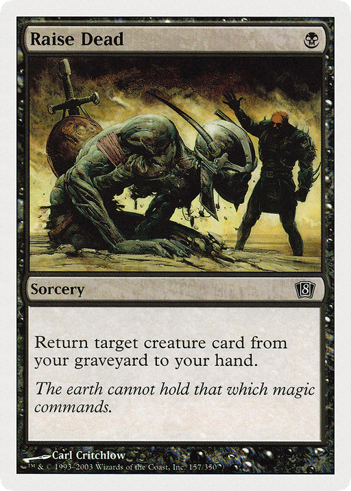 Raise Dead (8ED-157) [8th Edition] Foil MTG Single Wizards of the Coast