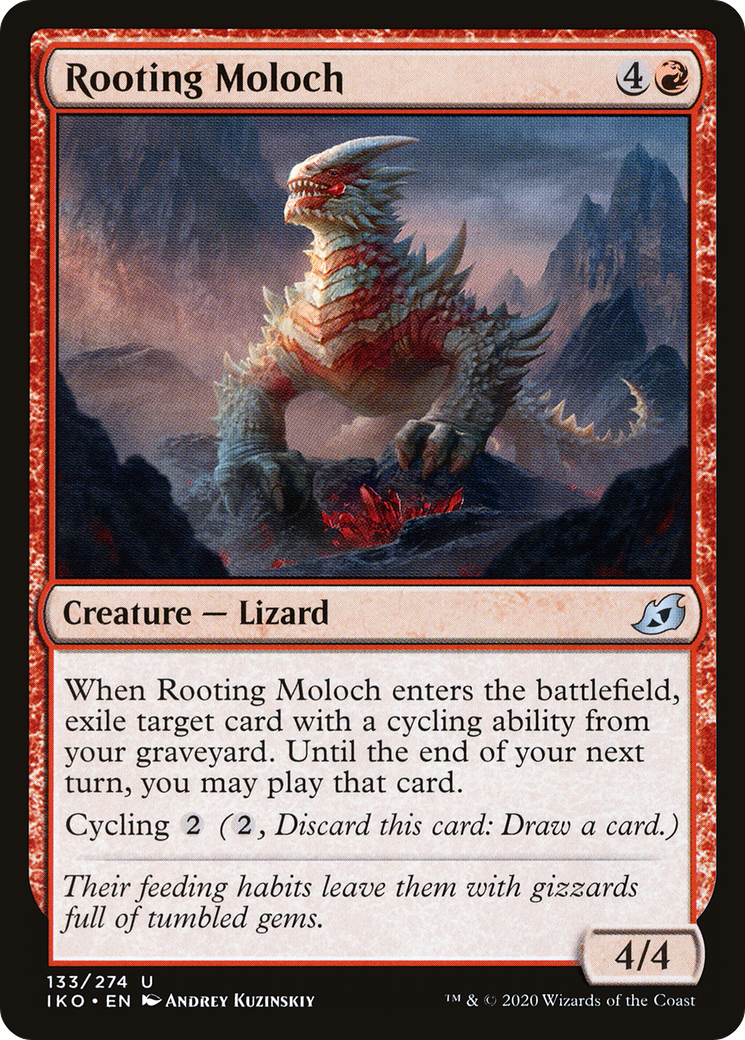 Rooting Moloch (IKO-133) [Ikoria: Lair of Behemoths] MTG Single Wizards of the Coast
