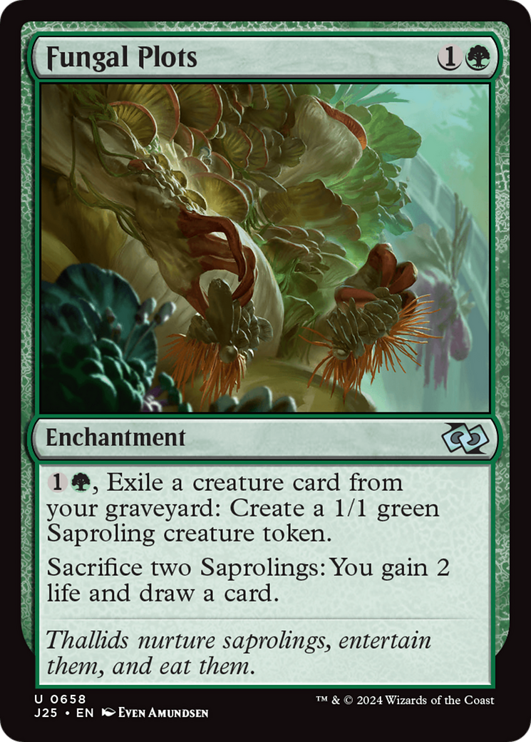 Fungal Plots (J25-658) [Foundations Jumpstart] MTG Single Wizards of the Coast