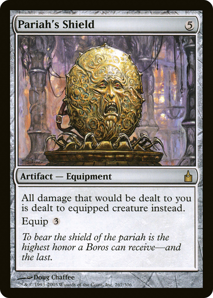 Pariah's Shield (RAV-267) [Ravnica: City of Guilds] Foil MTG Single Wizards of the Coast
