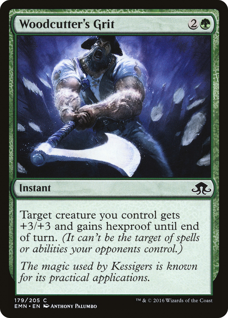 Woodcutter's Grit (EMN-179) [Eldritch Moon] MTG Single Wizards of the Coast