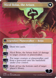 Nicol Bolas, the Ravager (SLD-1158) [Secret Lair] Drop (Borderless) Foil MTG Single Wizards of the Coast