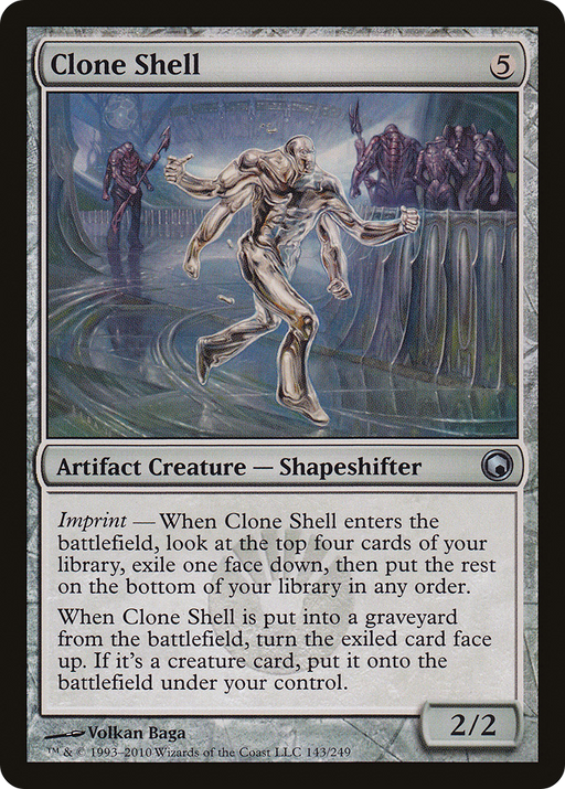 Clone Shell (SOM-143) [Scars of Mirrodin] MTG Single Wizards of the Coast