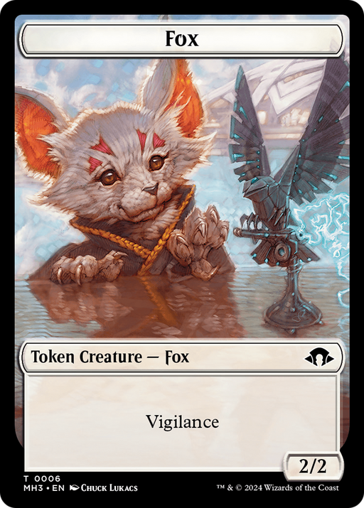 Fox Token [Tokens] Modern Horizons 3 Tokens MTG Single Magic: The Gathering