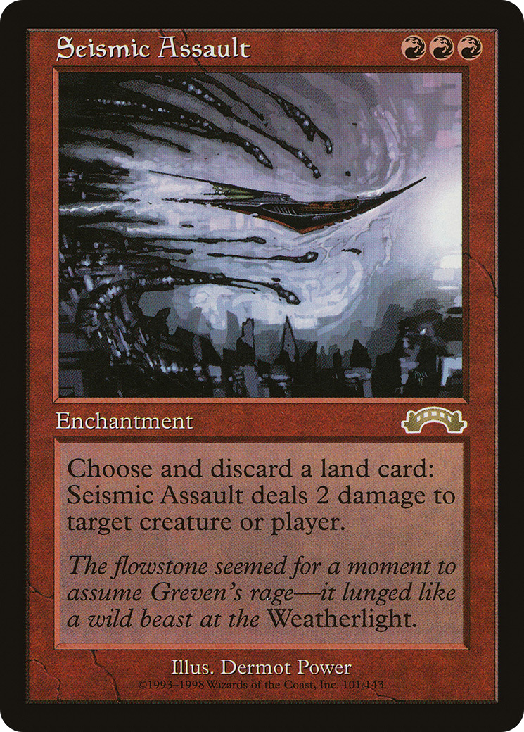 Seismic Assault (EXO-101) [Exodus] MTG Single Wizards of the Coast
