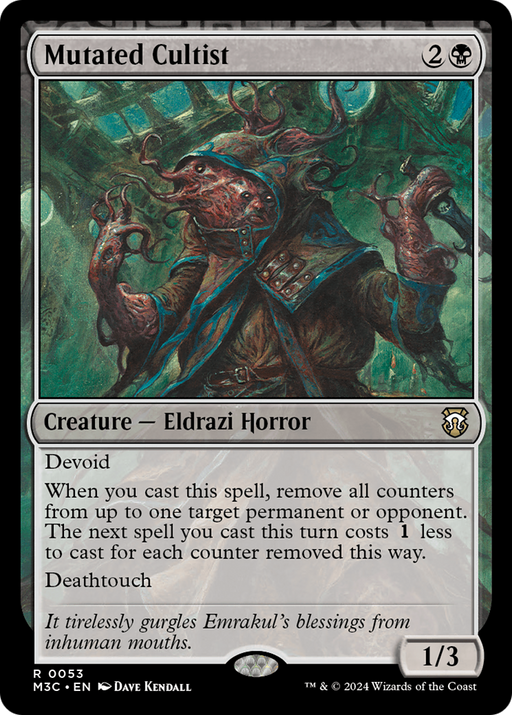 Mutated Cultist (M3C-053) [Modern Horizons 3 Commander] MTG Single Wizards of the Coast
