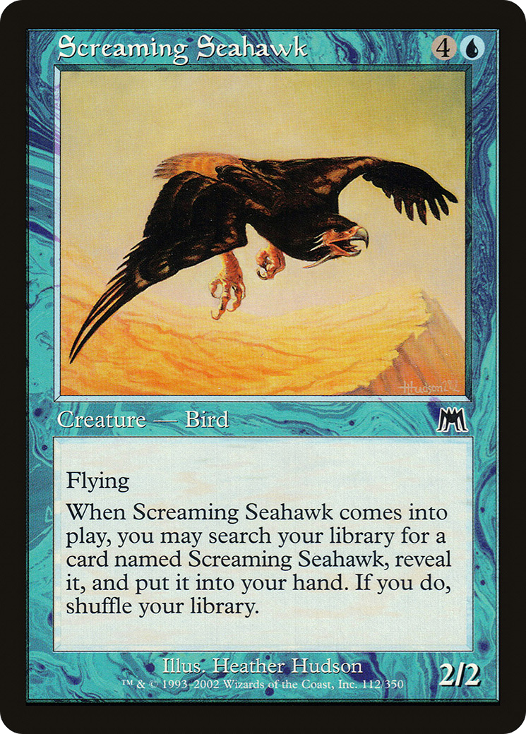 Screaming Seahawk (ONS-112) [Onslaught] MTG Single Wizards of the Coast