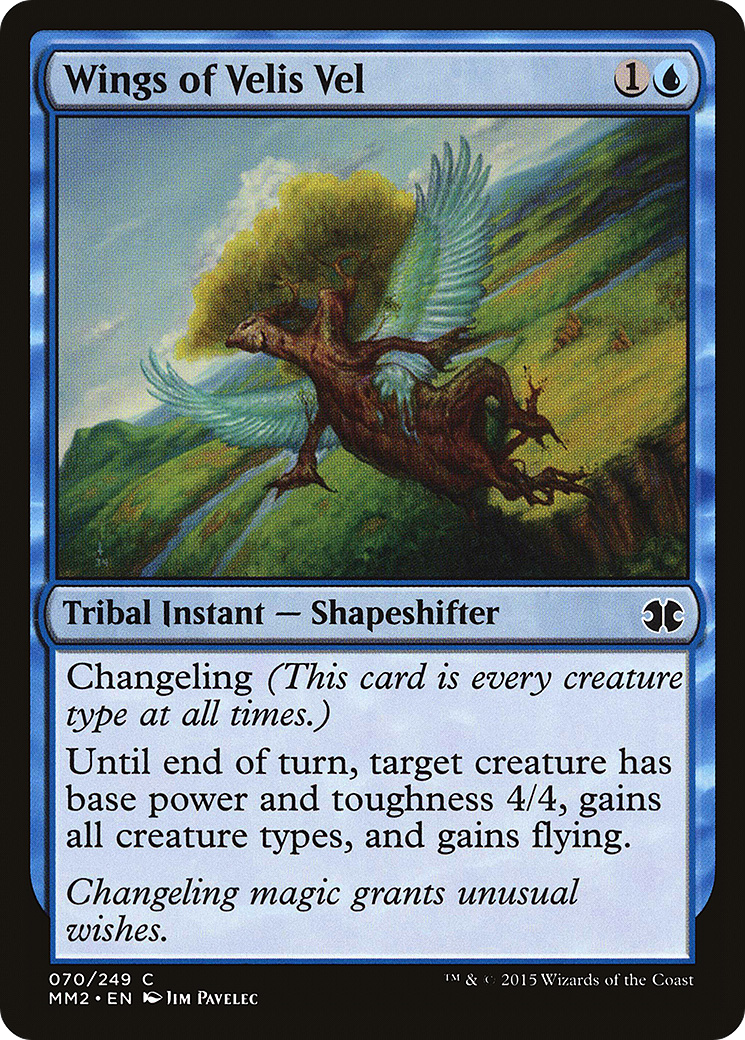 Wings of Velis Vel (MM2-070) [Modern Masters 2015] MTG Single Modern Masters 2015