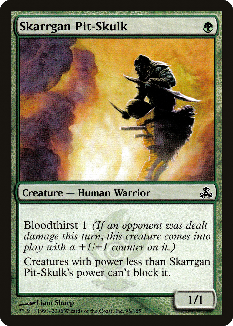 Skarrgan Pit-Skulk (GPT-096) [Guildpact] Foil MTG Single Wizards of the Coast