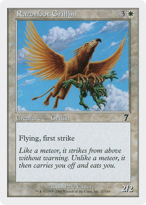 Razorfoot Griffin (7ED-032) [7th Edition] MTG Single Wizards of the Coast