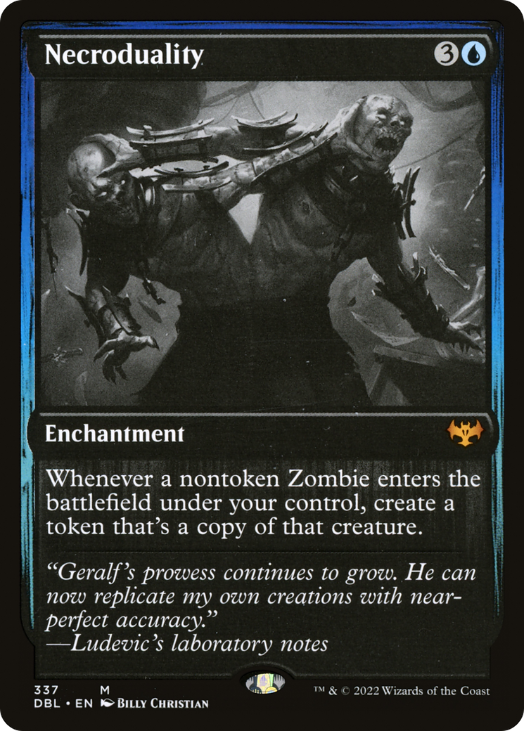 Necroduality (DBL-337) [Innistrad: Double Feature] MTG Single Wizards of the Coast