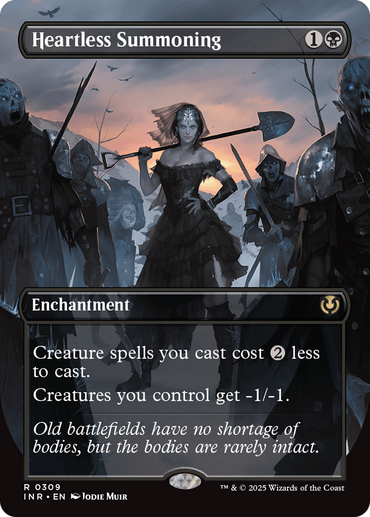 Heartless Summoning (INR-309) [Innistrad Remastered] (Borderless) Foil MTG Single Wizards of the Coast