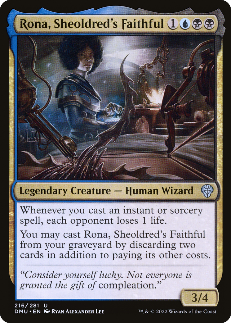 Rona, Sheoldred's Faithful (DMU-216) [Dominaria United] MTG Single Wizards of the Coast