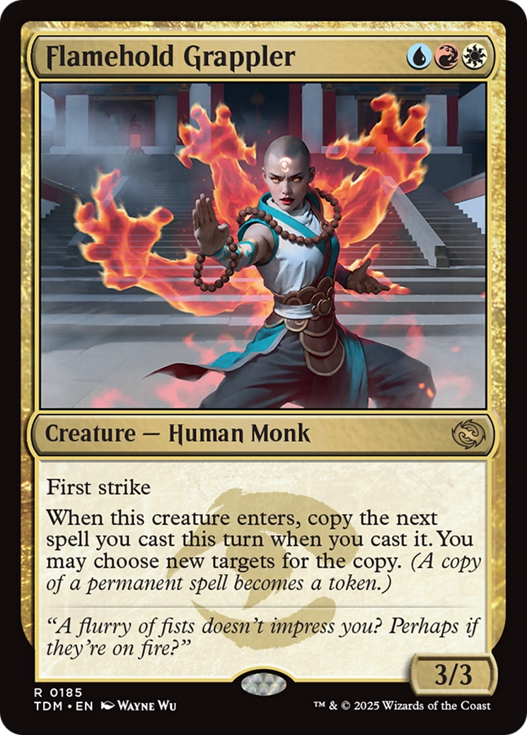 Flamehold Grappler (TDM-185) [Tarkir: Dragonstorm] MTG Single Wizards of the Coast