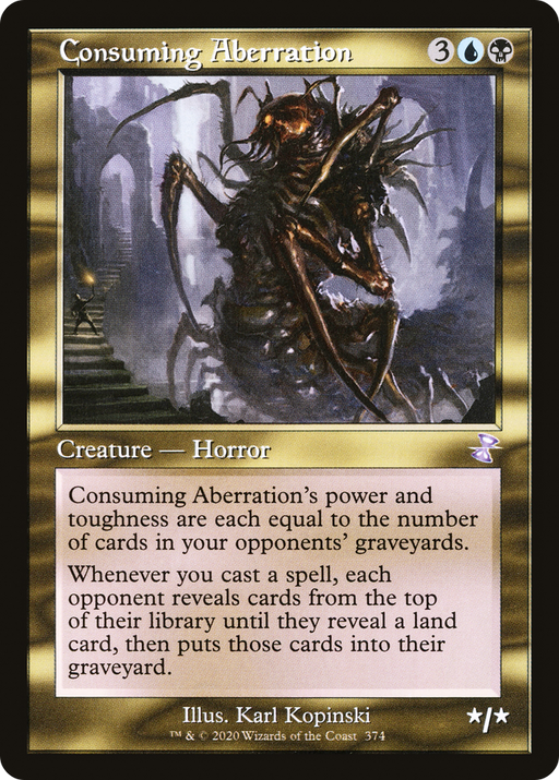 Consuming Aberration (TSR-374) [Time Spiral Remastered] MTG Single Wizards of the Coast