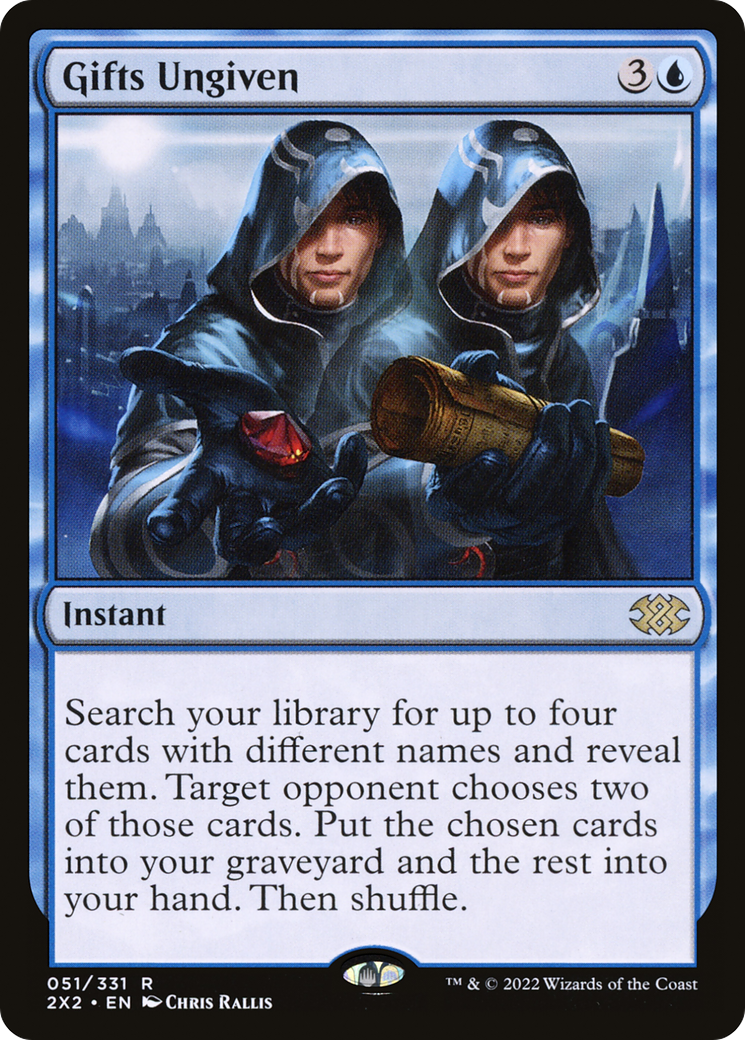 Gifts Ungiven (2X2-051) [Double Masters 2022] Foil MTG Single Wizards of the Coast