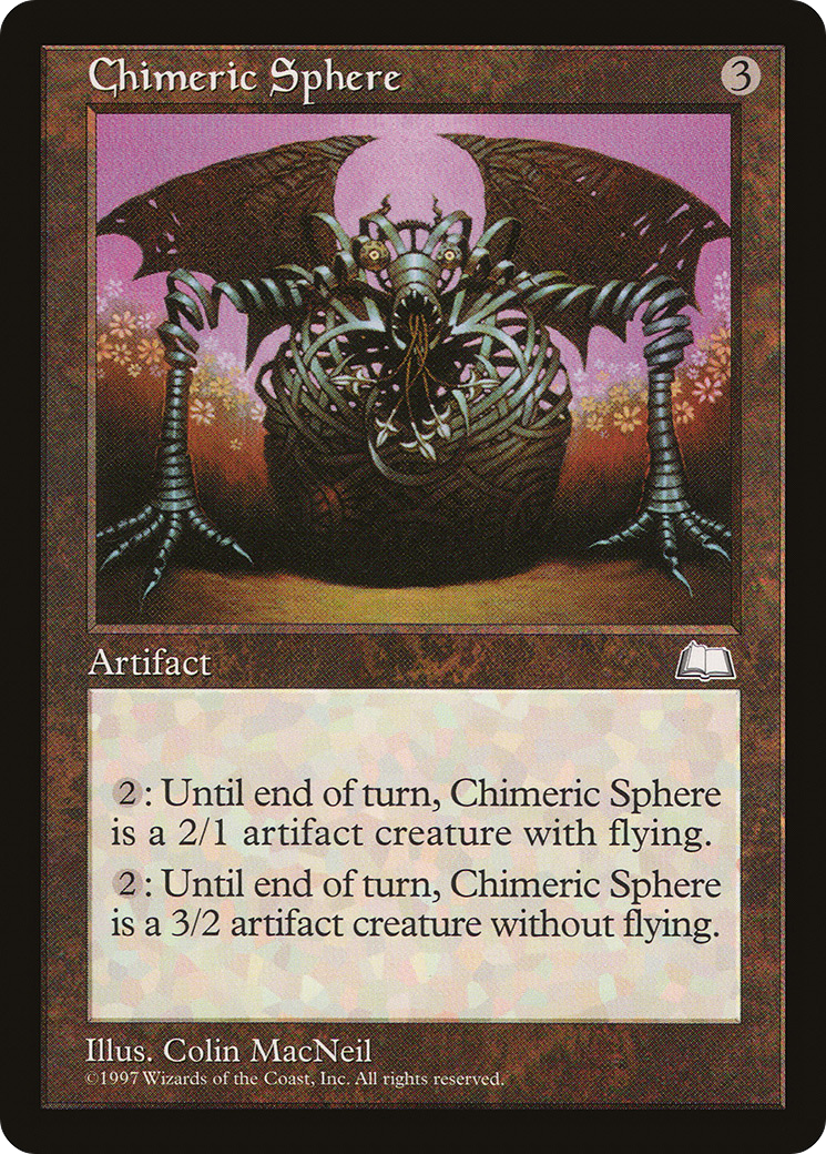 Chimeric Sphere (WTH-) [Weatherlight] MTG Single Wizards of the Coast