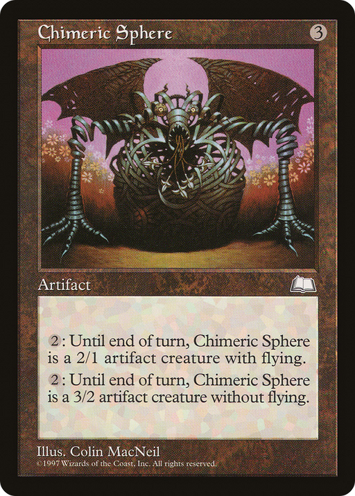 Chimeric Sphere (WTH-) [Weatherlight] MTG Single Wizards of the Coast
