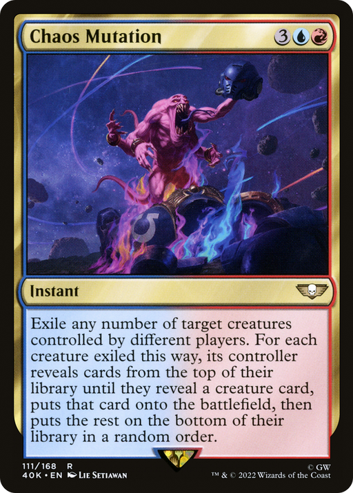 Chaos Mutation (40K-111) [Warhammer 40,000 Commander] MTG Single Wizards of the Coast