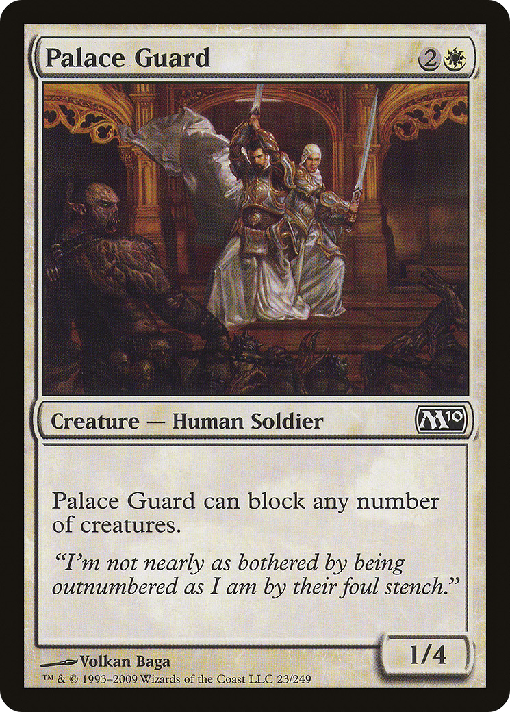 Palace Guard (M10-023) [Magic 2010] MTG Single Wizards of the Coast