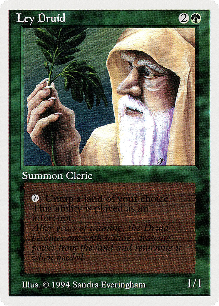 Ley Druid (SUM-206) [Misc] Summer Magic / Edgar MTG Single Wizards of the Coast