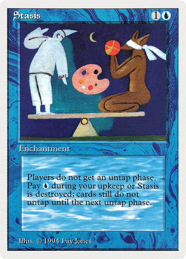 Stasis (SUM-083) [Misc] Summer Magic / Edgar MTG Single Wizards of the Coast