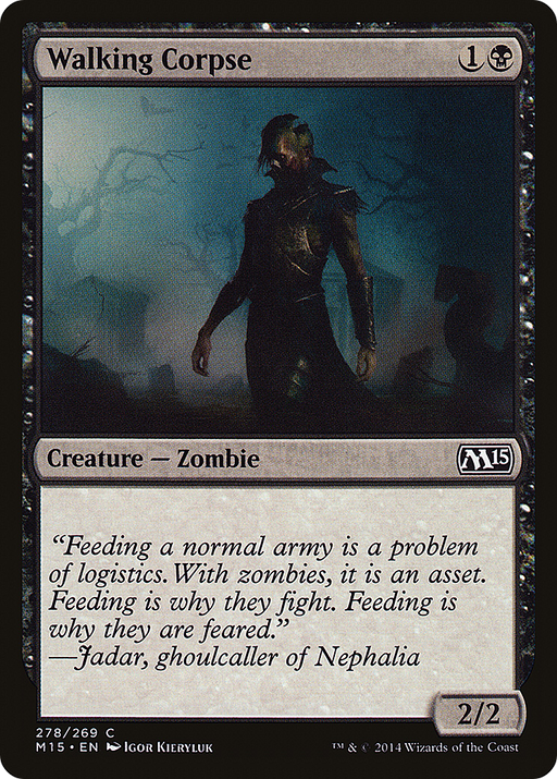 Walking Corpse (M15-278) [Magic 2015] MTG Single Wizards of the Coast