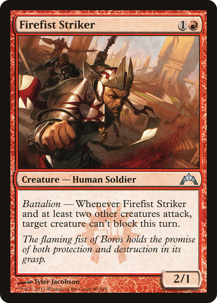 Firefist Striker (GTC-090) [Gatecrash] Foil MTG Single Wizards of the Coast