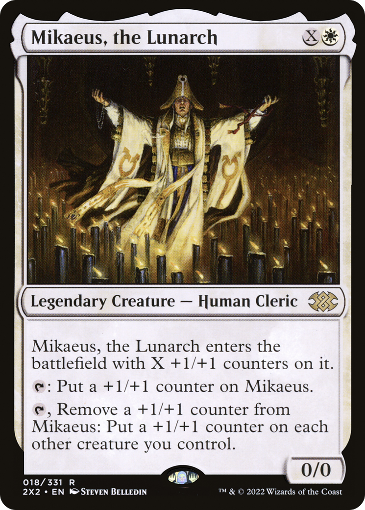 Mikaeus, the Lunarch (2X2-018) [Double Masters 2022] MTG Single Wizards of the Coast