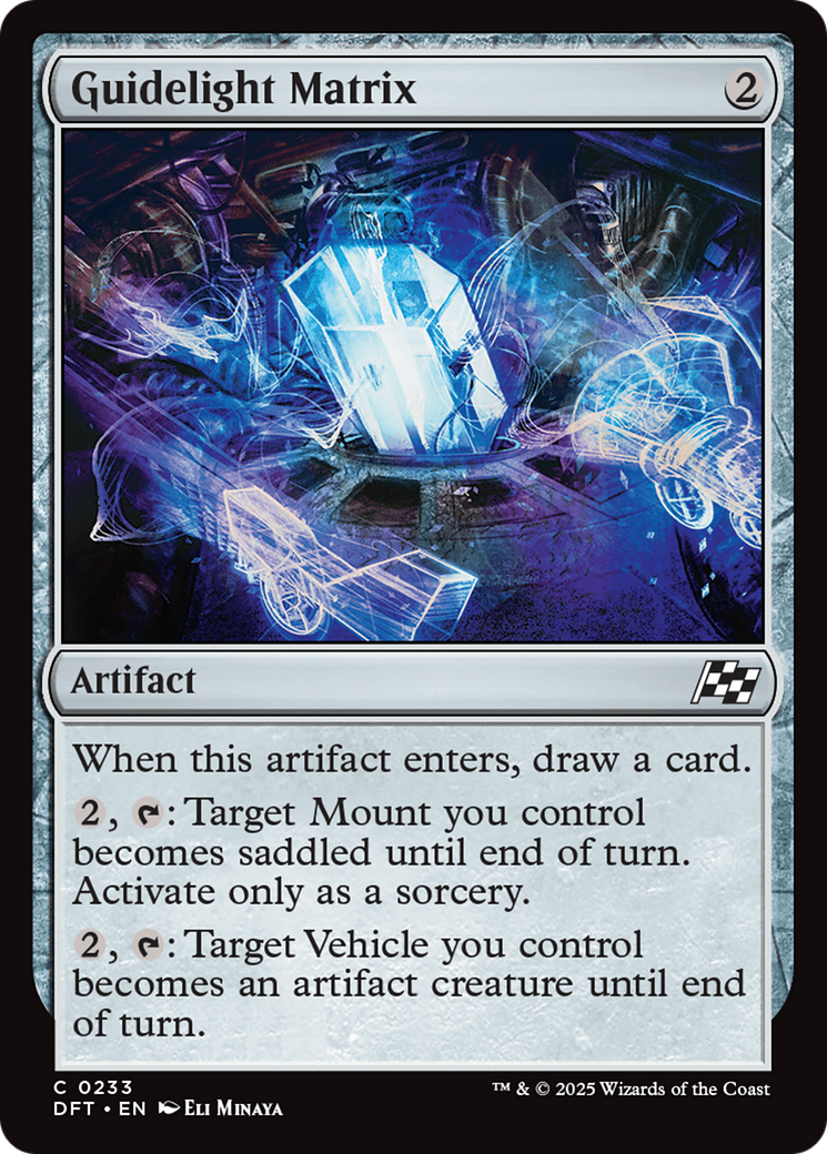 Guidelight Matrix (DFT-233) [Aetherdrift] Foil MTG Single Wizards of the Coast