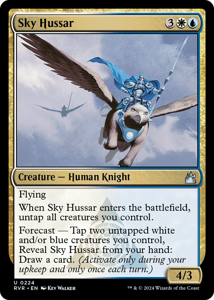 Sky Hussar (RVR-224) [Ravnica Remastered] MTG Single Wizards of the Coast
