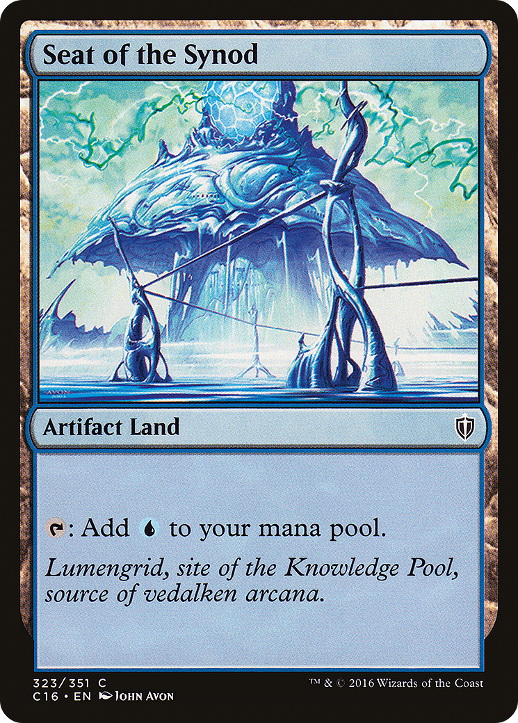 Seat of the Synod (C16-323) [Commander 2016] MTG Single Wizards of the Coast