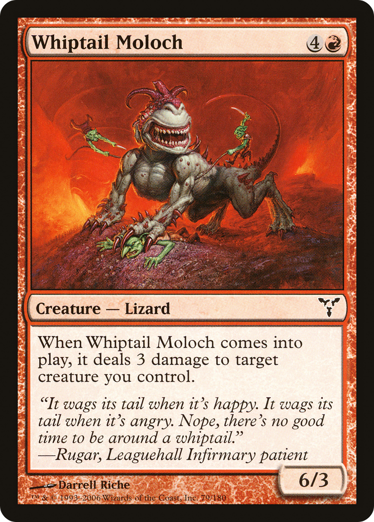 Whiptail Moloch (DIS-079) [Dissension] Foil MTG Single Wizards of the Coast