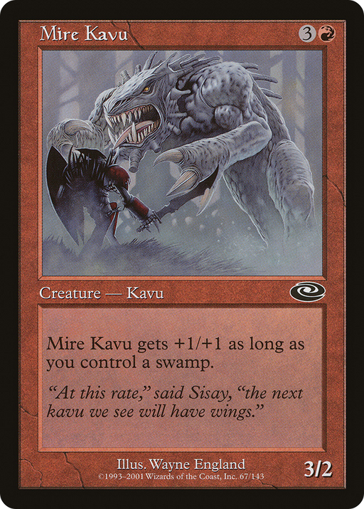 Mire Kavu (PLS-067) [Planeshift] MTG Single Wizards of the Coast