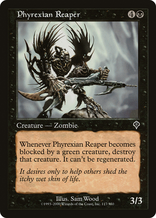 Phyrexian Reaper (INV-117) [Invasion] MTG Single Wizards of the Coast