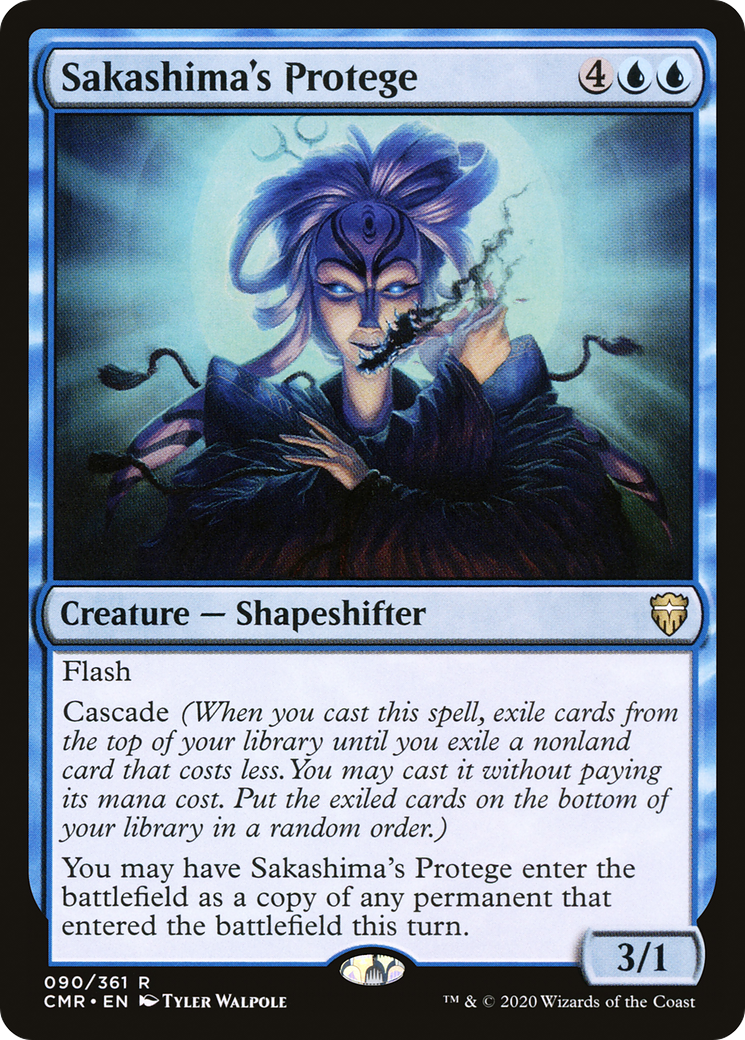 Sakashima's Protege (CMR-090) [Commander Legends] MTG Single Wizards of the Coast