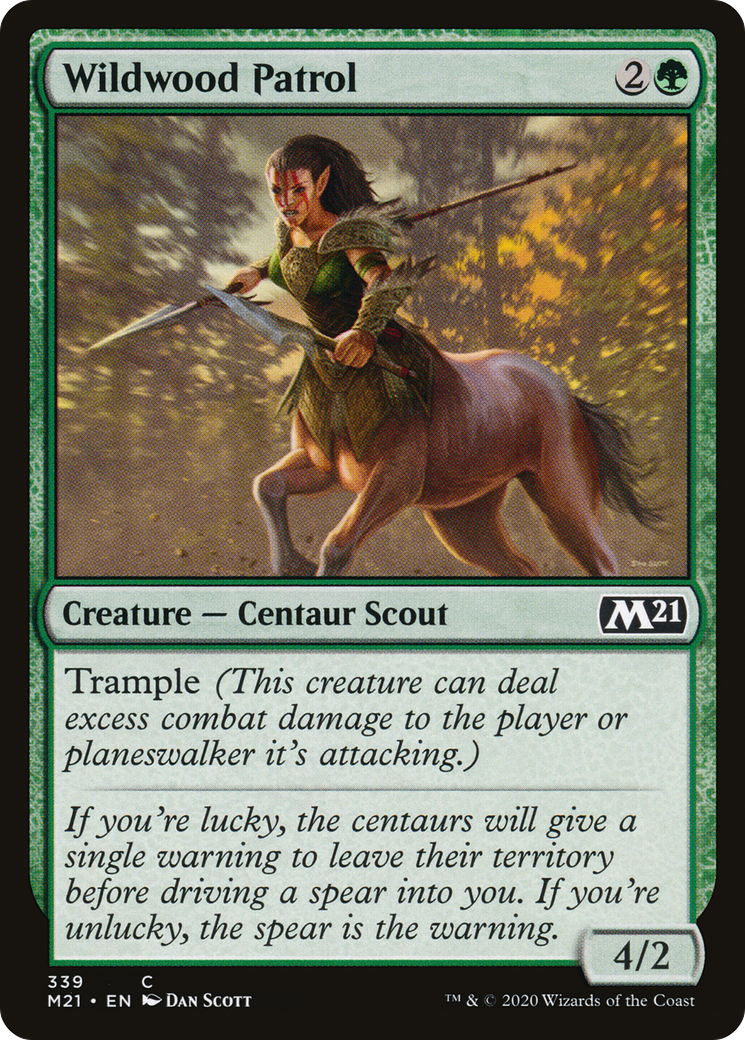 Wildwood Patrol (M21-339) [Core Set 2021] MTG Single Wizards of the Coast
